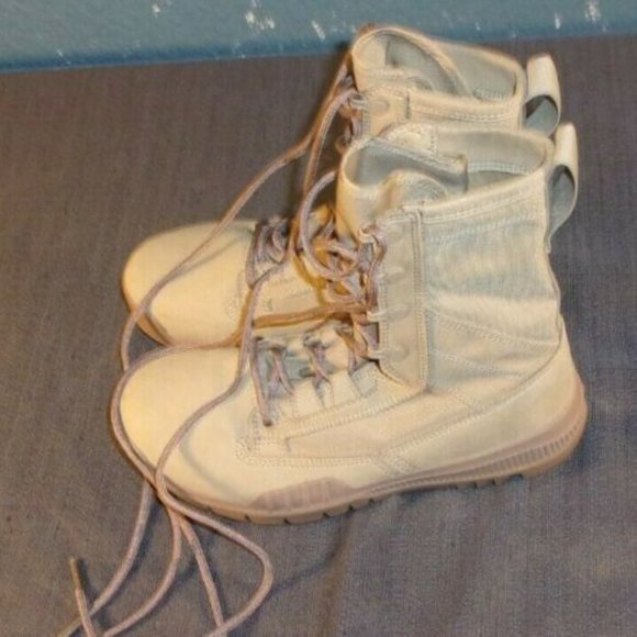 TAN CANVAS NIKE TACTICAL BOOTS 4.5 21BI200 main image 4
